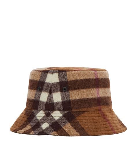 burberry bucket hat leopard|burberry check wool bucket hat.